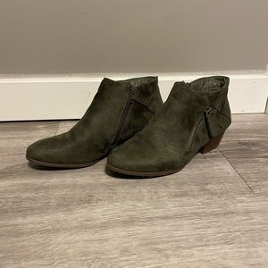 Refresh Olive Suede Booties